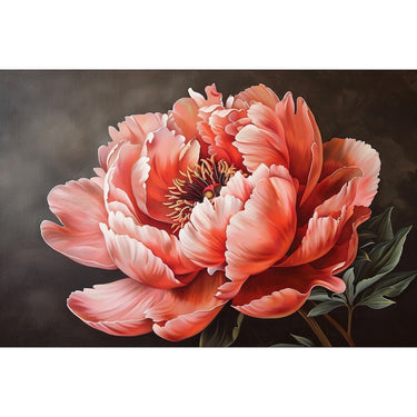 Giant Peony Canvas